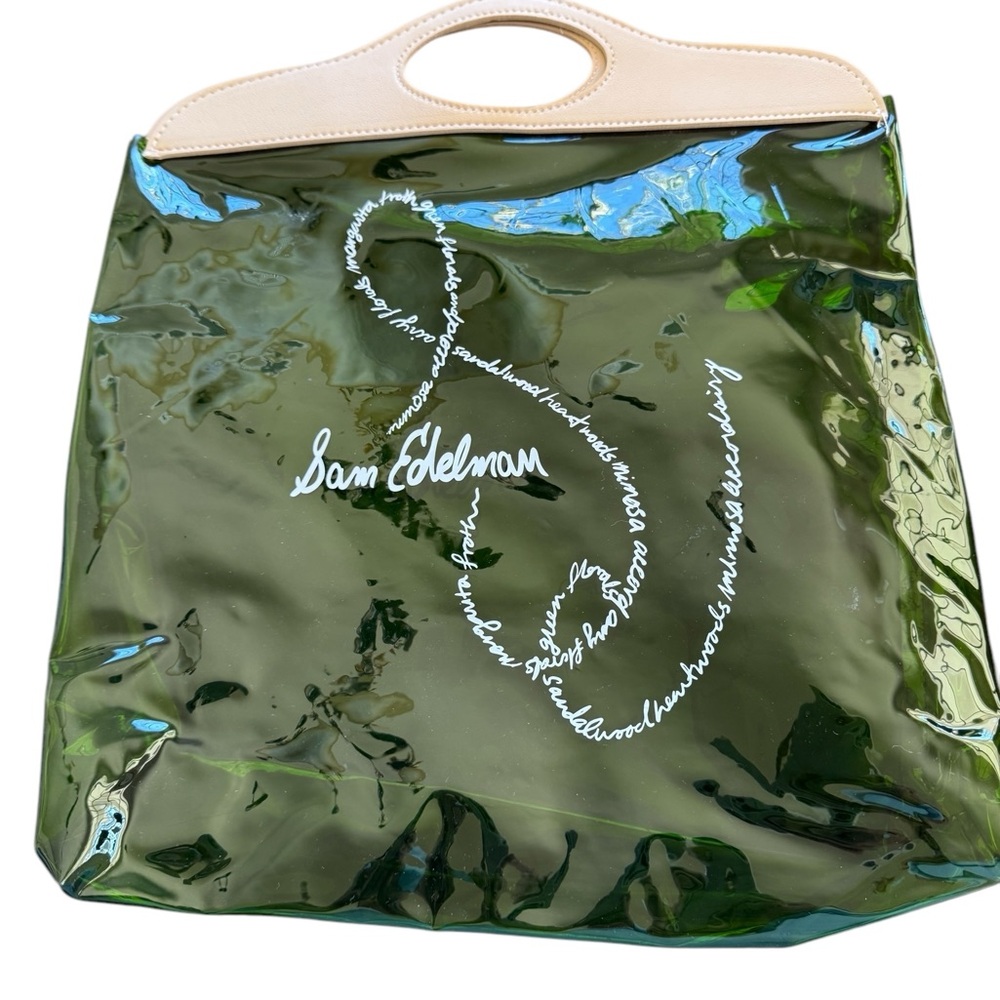Sam Edelman Green Tote Bag